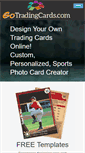 Mobile Screenshot of gotradingcards.com